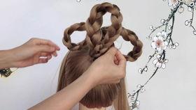 古装盘发视频教程,轻松掌握古代美人发型秘籍